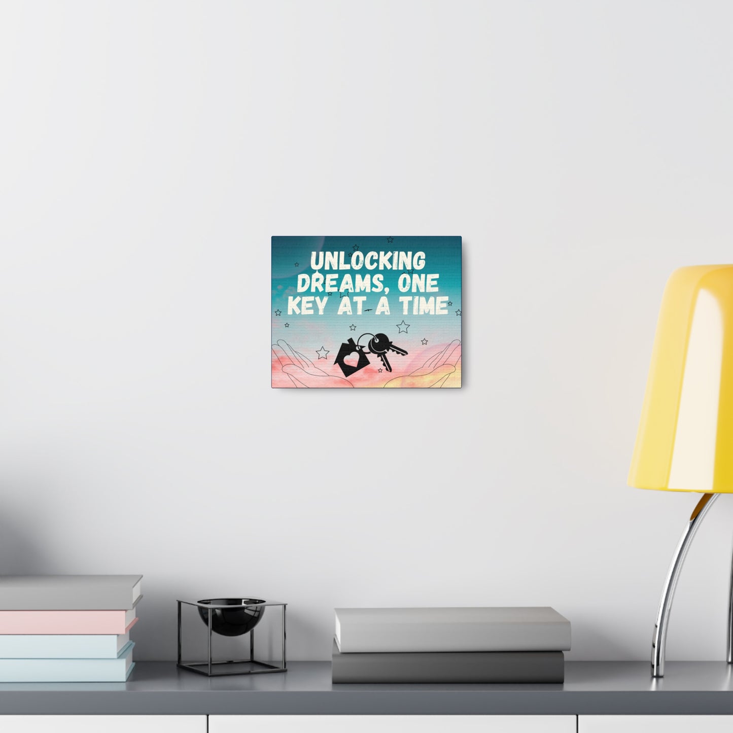 Unlocking Dreams Canvas