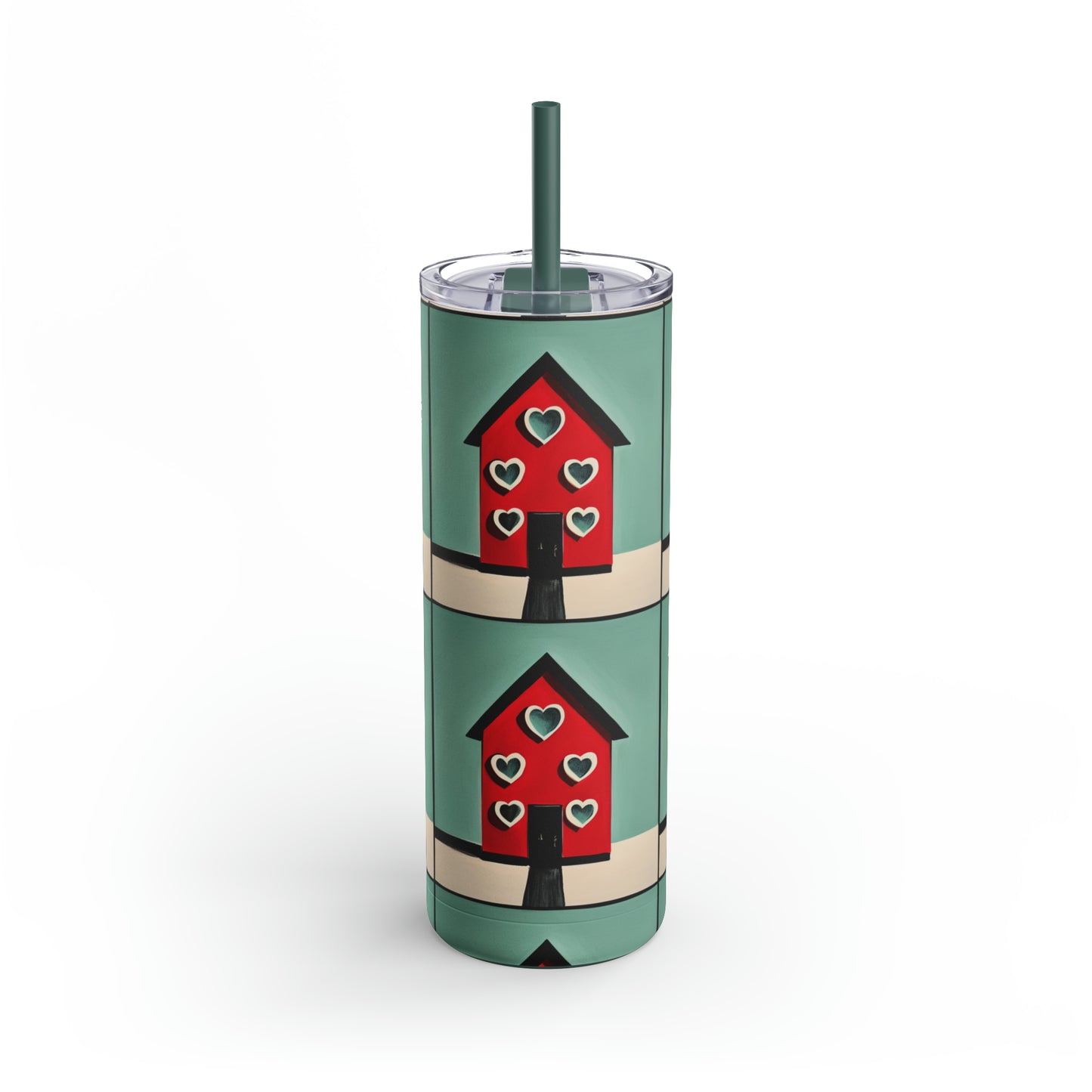 I Love Houses Maars Maker Skinny Matte Tumbler, 20oz