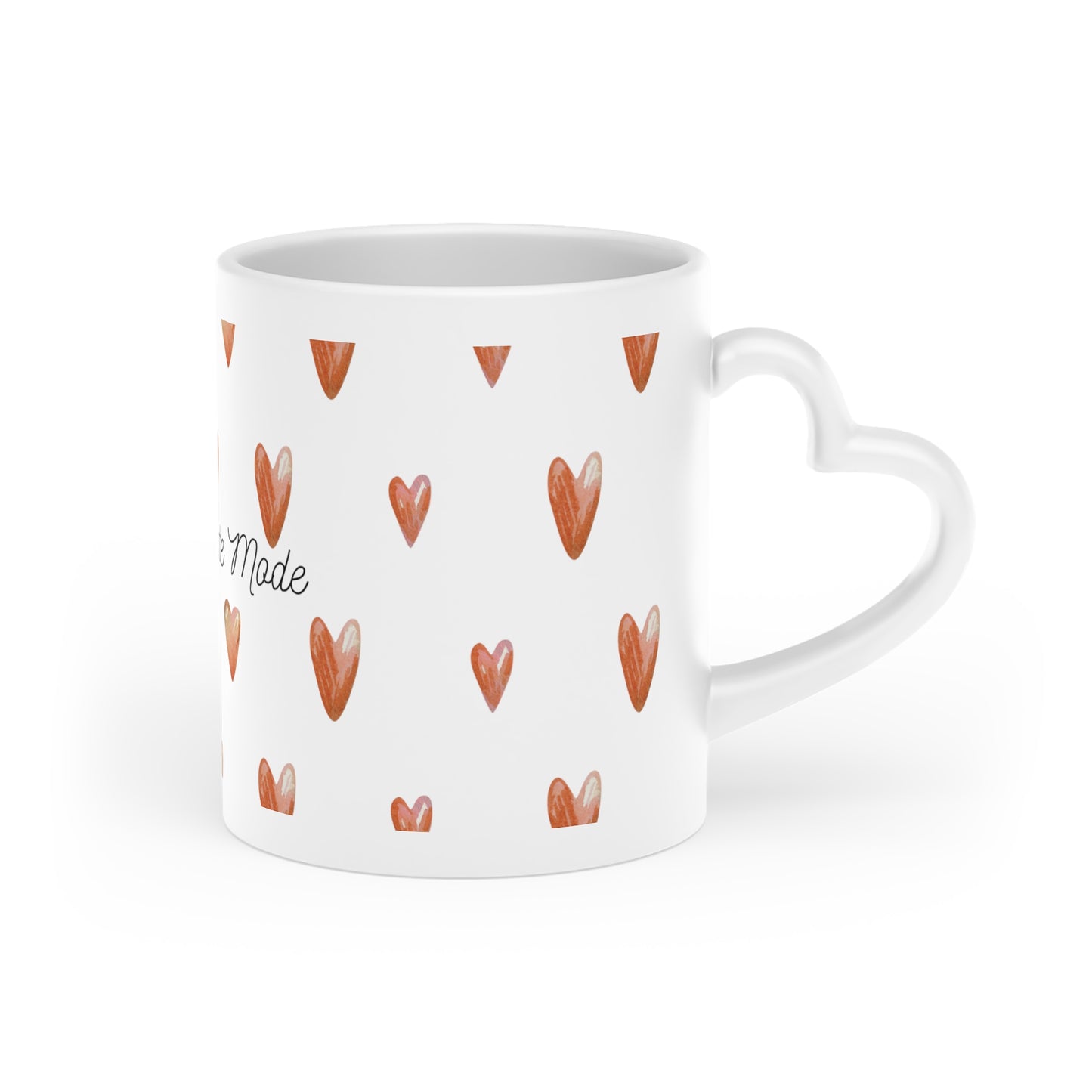 Essential Mug w/ Heart-Shaped Handle - Perfect Gift - Unique Mug