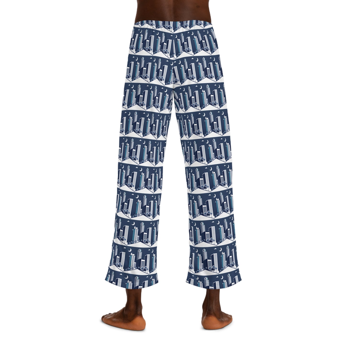 Nighttime in the City Men's Pajama Pants (AOP)