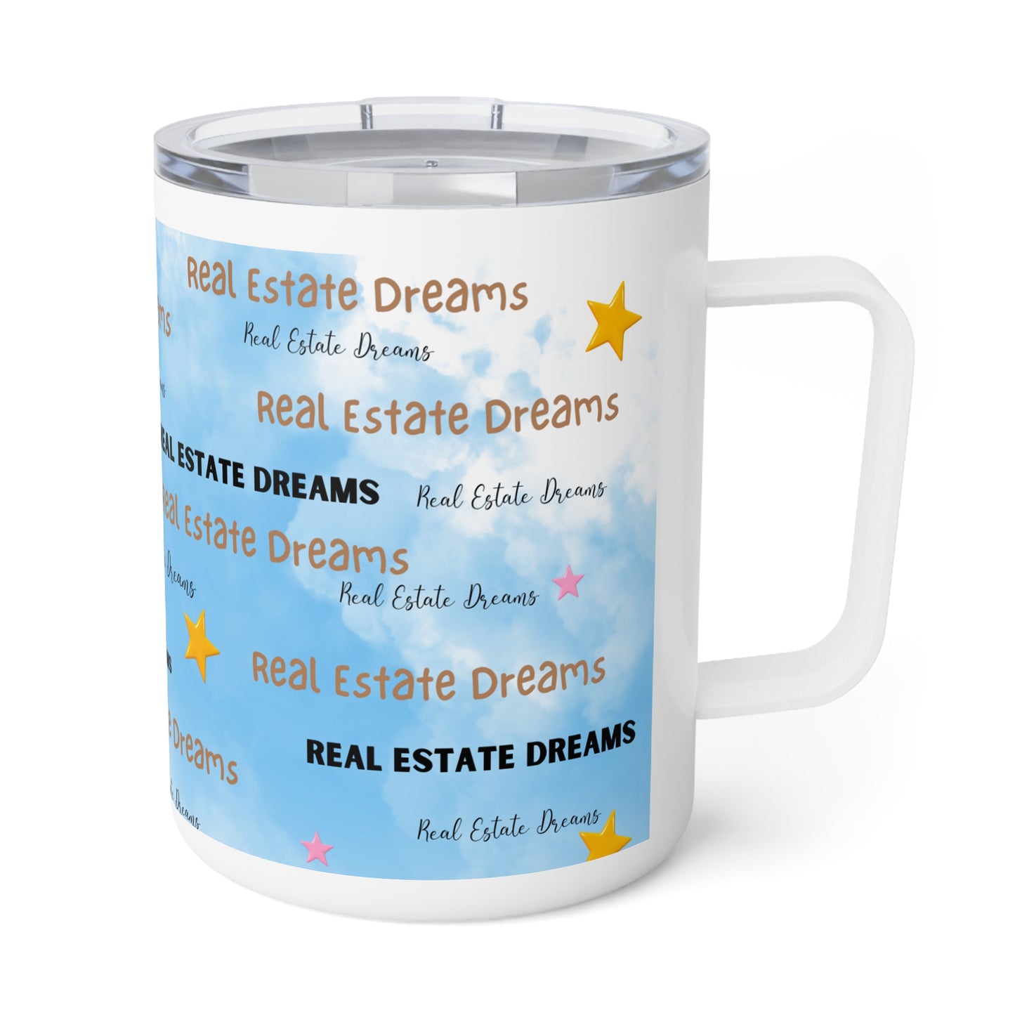 10oz Real Estate Dreams Insulated Coffee Mug